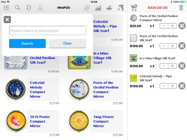 Mtnpos Product Search